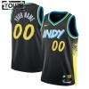 NBA Børn Trøje Indiana Pacers Custom 2023-24 Nike City Edition Sort Swingman